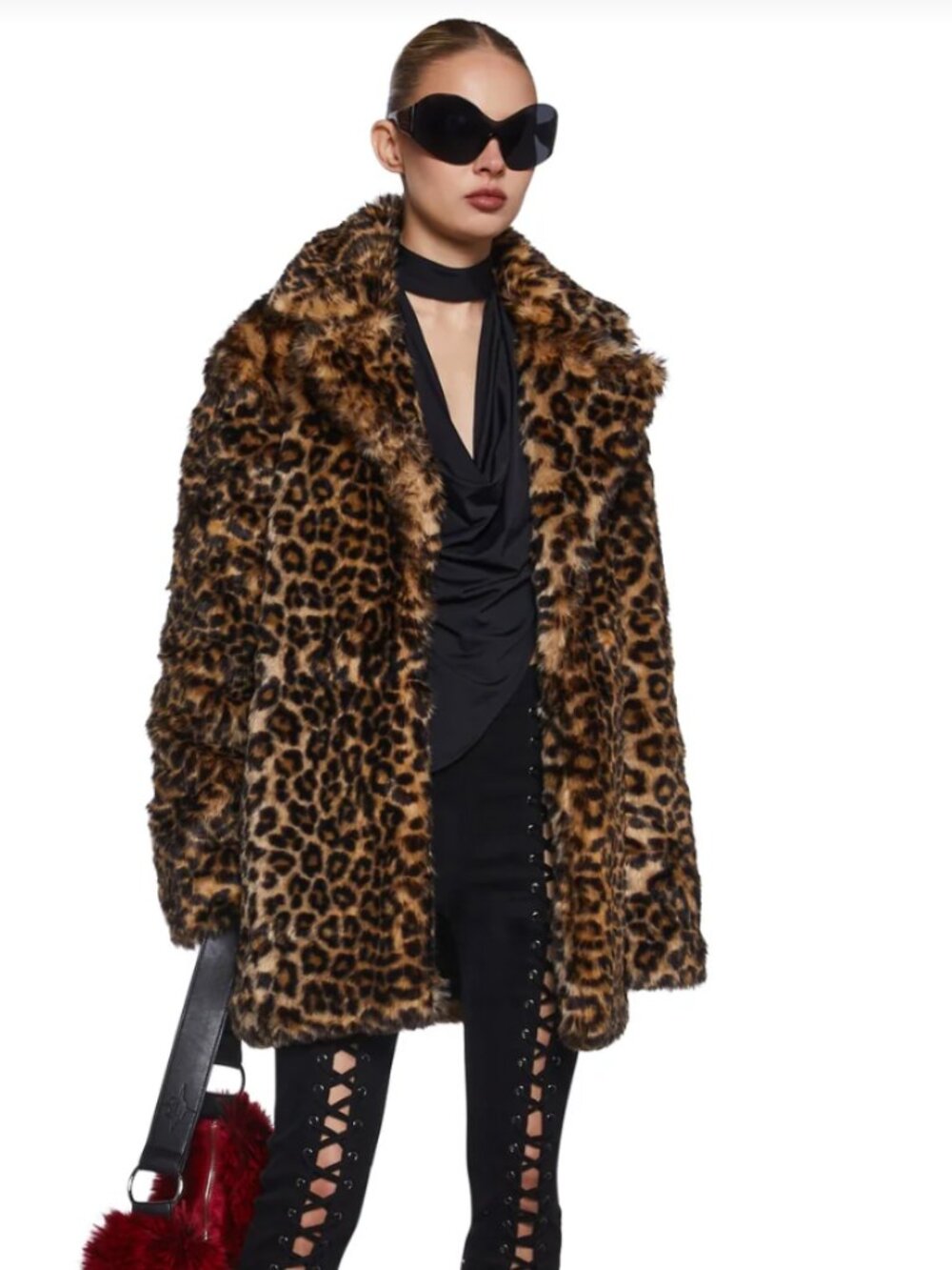 Leopard print jacket